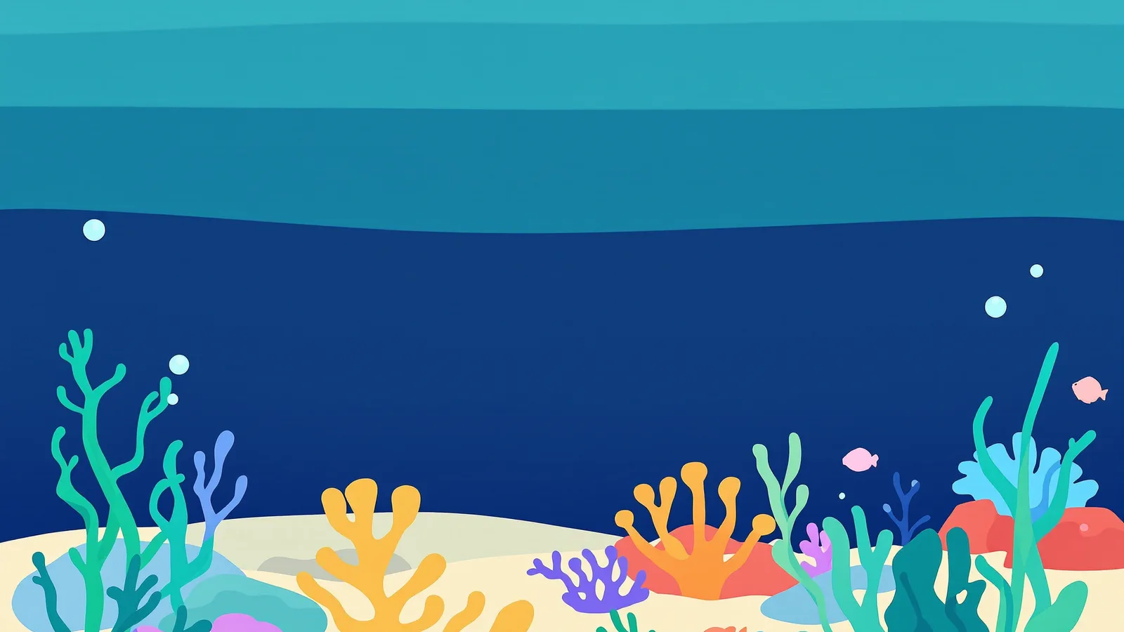 Deep Ocean — one of the worlds a Yippito game can be played in