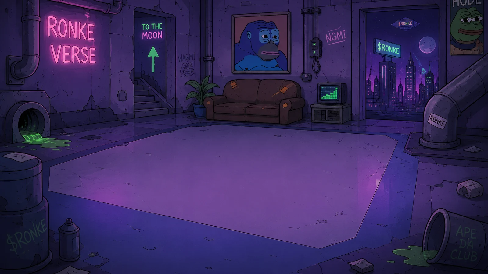 Ronkeverse — one of the worlds a Yippito game can be played in